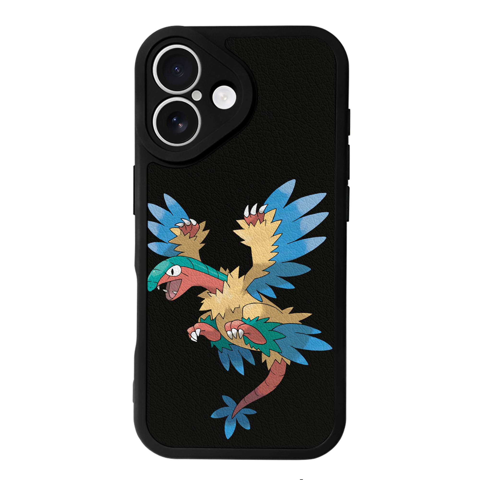 （画像用） ポケットモンスター Pokémon 【iPhone 16シリーズ対応】シリコンスマホケース（レザー調） 材質：シリコン